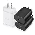 USB C Charger Block, 25W Super Fast Charging Block PD 3.0 USB C Wall Charger Power Adapter for Samsung Galaxy S26 S26+ S25 S26 Ultra S24 S23fe Z Fold