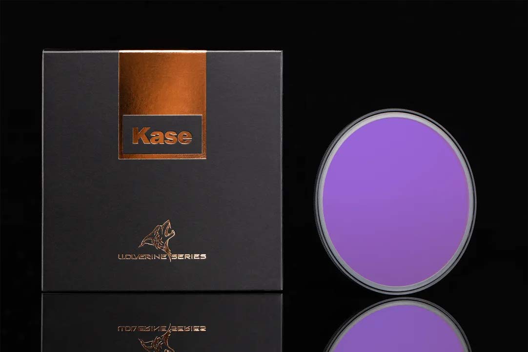 Kase Wolverine 82mm Neutral Night Magnetic Shockproof Tempered Optical Glass Broadband Filter Incl Adapter Light Pollution 82