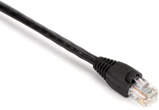 Black Box Gigabase Cat. 5E UTP Patch Cable - RJ-45 Male - RJ-45 Male - 2ft - Black
