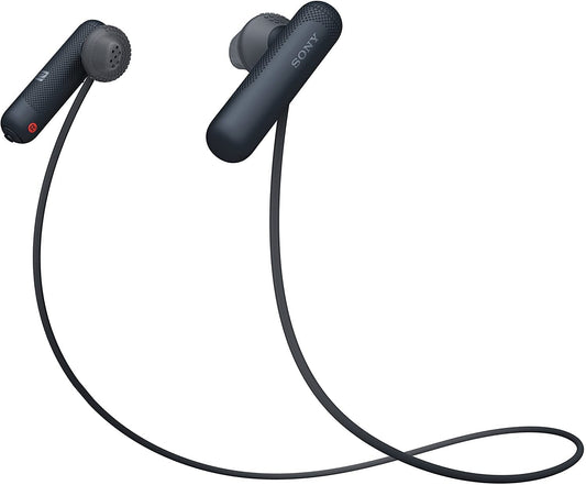 Sony WI-SP500 Wireless in-Ear Sports Headphones, Black (WISP500/B) (Renewed)