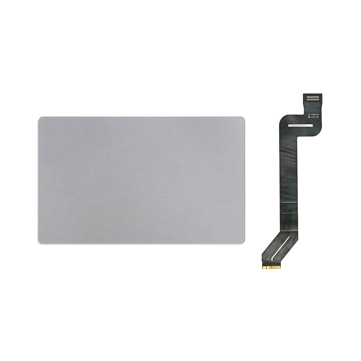 ICTION New Trackpad Touchpad with Flex Cable Replacement for MacBook Pro Retina 15.4" A1990 2018 2019 Year (Space Gray)