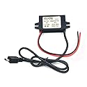 SSLHONG Mini USB DC 8-35V to DC 5V Step-Down Converter Buck Module 12V/24V to 5V 3A 15W Power Adapter