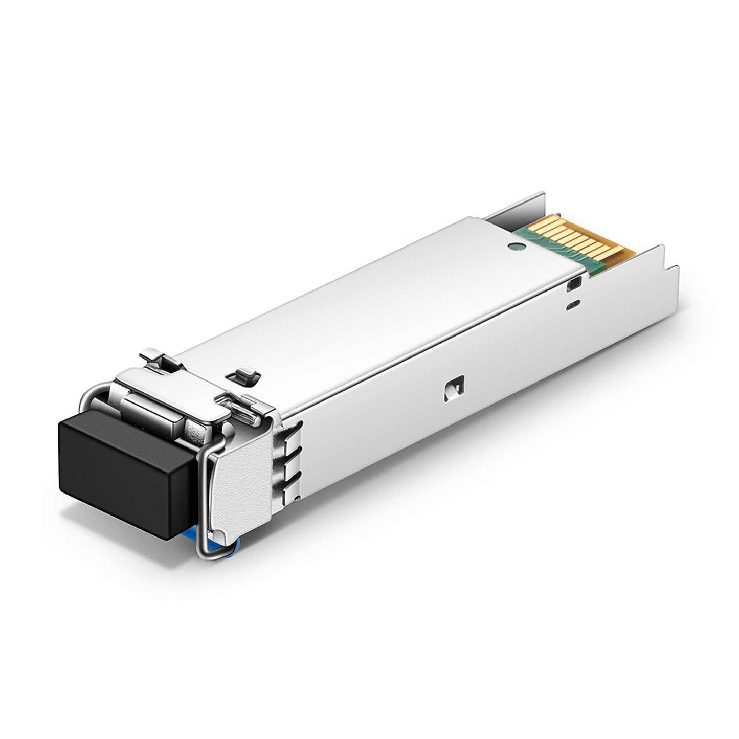 1.25G SFP Module, 1000Base-BIDI WDM Transceiver, 20KM Simplex LC DDM Tx1310/Rx1550nm Optical Fiber Transceiver for Cisco GLC-BX-20U, Cisco GLC-BX-20D