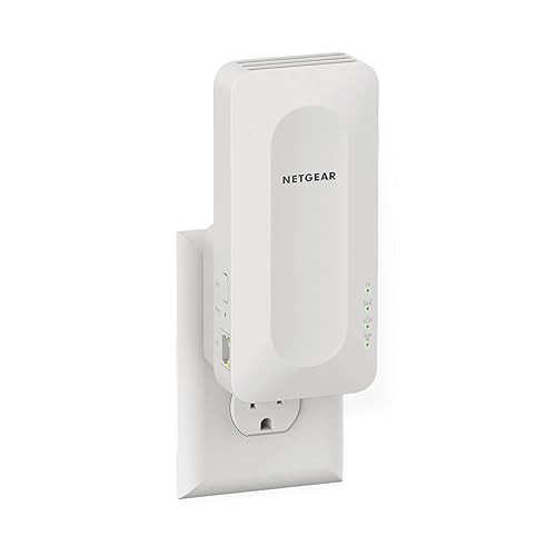 NETGEAR WiFi 6 Mesh Range Extender (EAX15) - Add up to 1,500 sq. ft., 20 Devices with AX1800 Dual-Band Wireless Signal Repeater (up to 1.8 Gbps