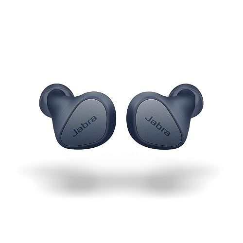 Jabra Elite 3 in Ear Wireless Bluetooth Earbuds - Noise Isolating True Wireless Buds with 4 Built-in Microphones for Clear Calls, Rich Bass