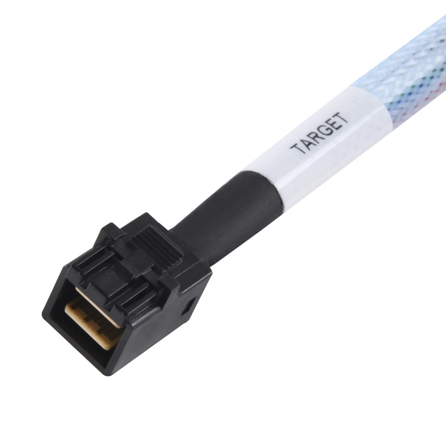 SilverStone Technology 36 Pin Minisas Sff-8643(Target) to SATA 7Pin(Host)+Sideband Cable 0.6M Components Other CPS05-RE
