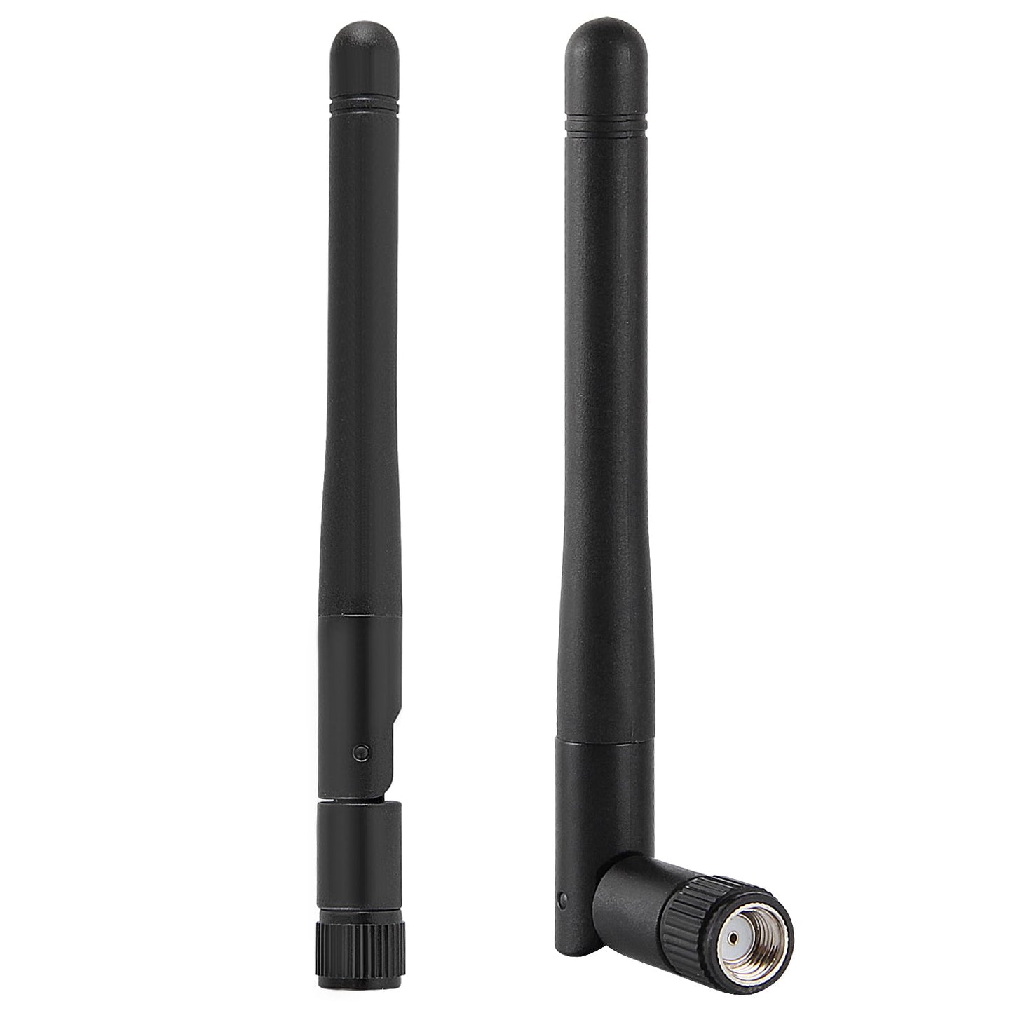 2Pcs Dual Band 3dBi WiFi Antenna 2.4GHz 5GHz 5.8GHz RP-SMA Male Bluetooth Antenna for USB Adapter Camera Video Surveillance Monitor PC Computer WiFi