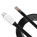 Moyina USB C Console Cable USB C to RJ45 Cable FTDI Chip Essential Accesory of Cisco, NETGEAR, Ubiquity, TP-Link Routers/Switches for Laptops