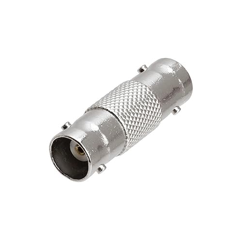 Cmple - BNC Female to Female Coupler Barrel Bayonet Connector Jack to Jack Adapter for RG59 RG6 RG11 Coaxial Cables, CCTV, Security Cameras, GPS
