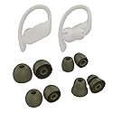 8pcs Powerbeats Pro Silicone Ear Tips Compatible with Beats Powerbeats Pro, Beats X, urBeats3 Earphones (Pro Eartips Green)