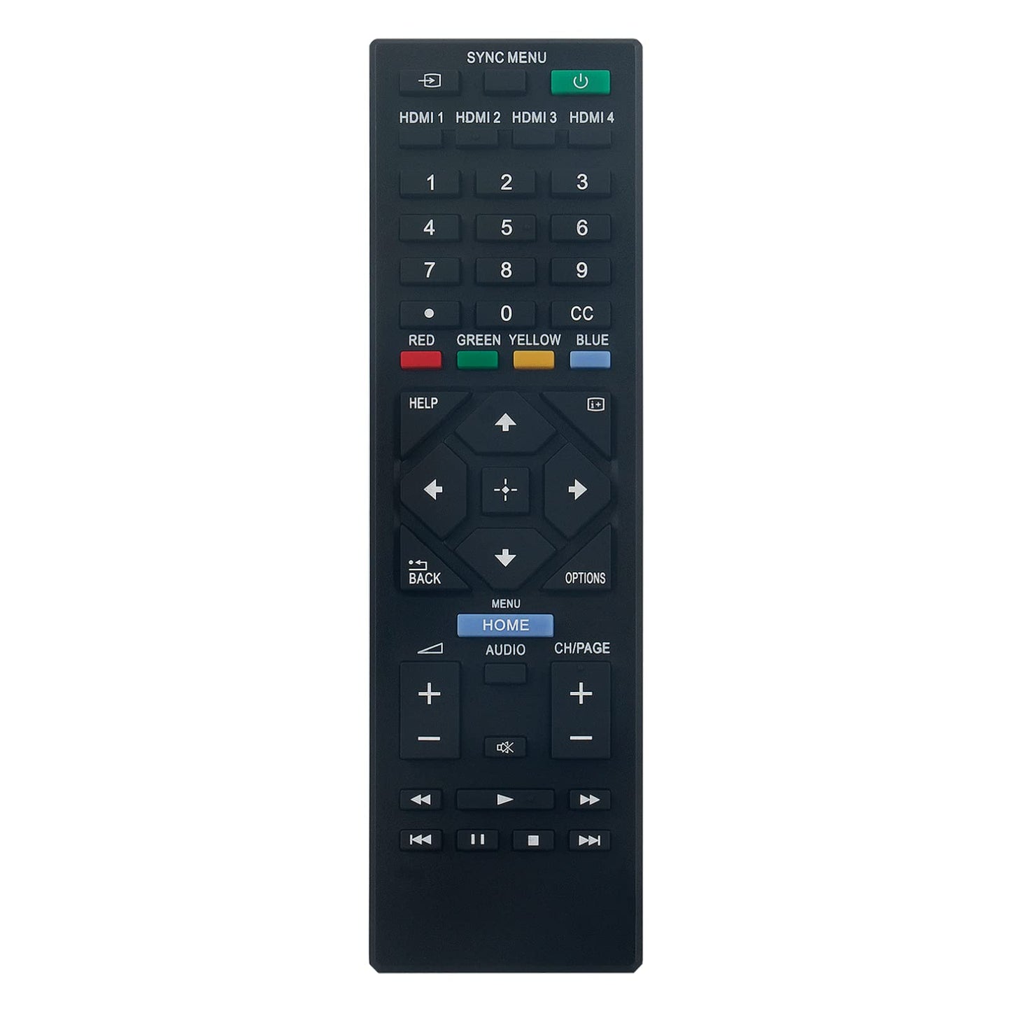 RMT-TB400U Replaced Remote Control Compatible with Sony TV FW-43BZ35F FW-85BZ35F FW-65BZ35F