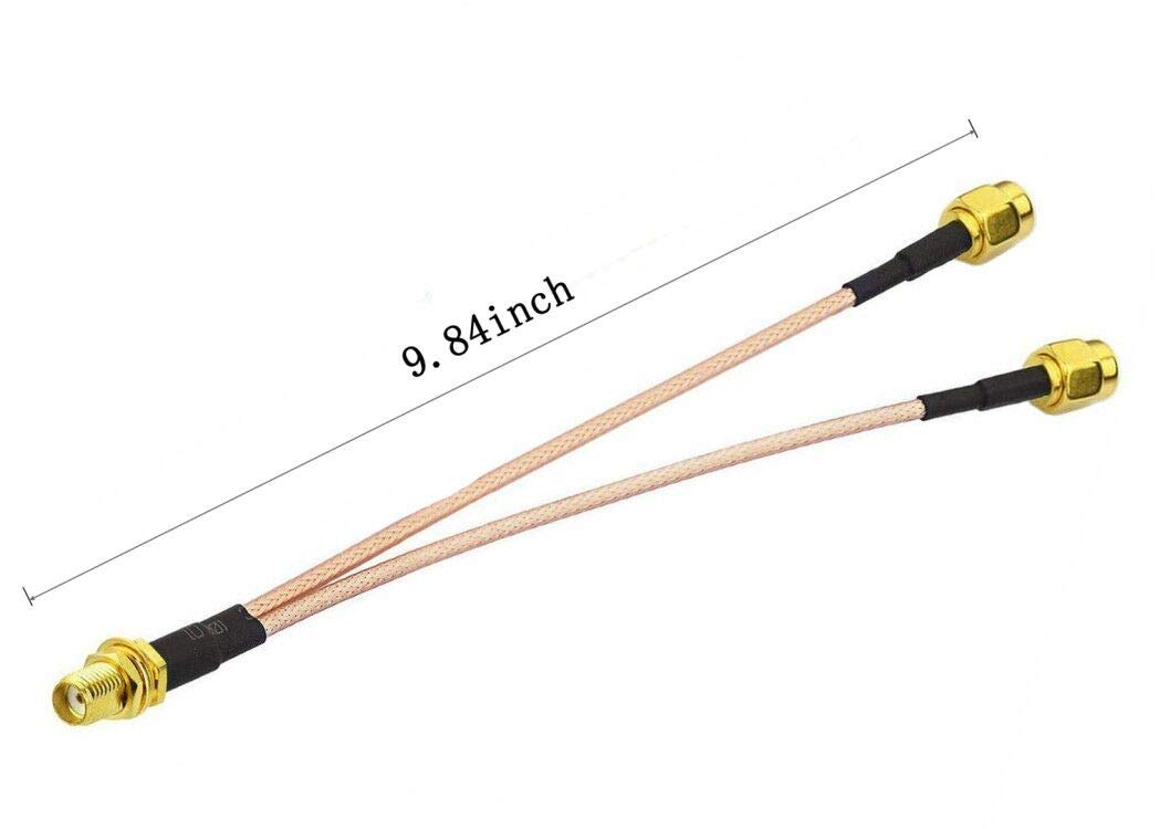 High Gain 10dBi SMA Male Wide Band 3G/4G LTE Modems, Routers, & Cell Boosters Omni-Directional Outdoor Fixed Mount Antenna for Verizon, AT&T, T-Mobile