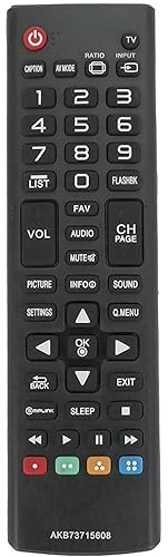 AKB73715608 Remote Control Replacement for LG TV