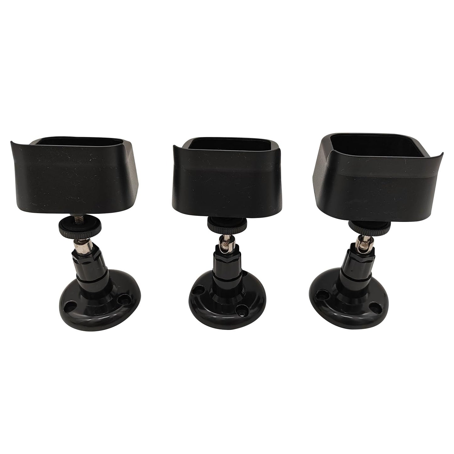 Blink Security Camera Accessory Pack: 3 Protective Casings & Swivel Mounts with Sync Module Outlet | ONLY for 3rd Gen Blink Outdoor (Black)