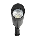 J.LUMI 15W Outdoor LED Spotlight with Stake, Plug-in 120V, IP65 Waterproof, 5000K Daylight, 1350 Lumens, 60° Beam, 4-ft Cord, Flag, Tree, Garden