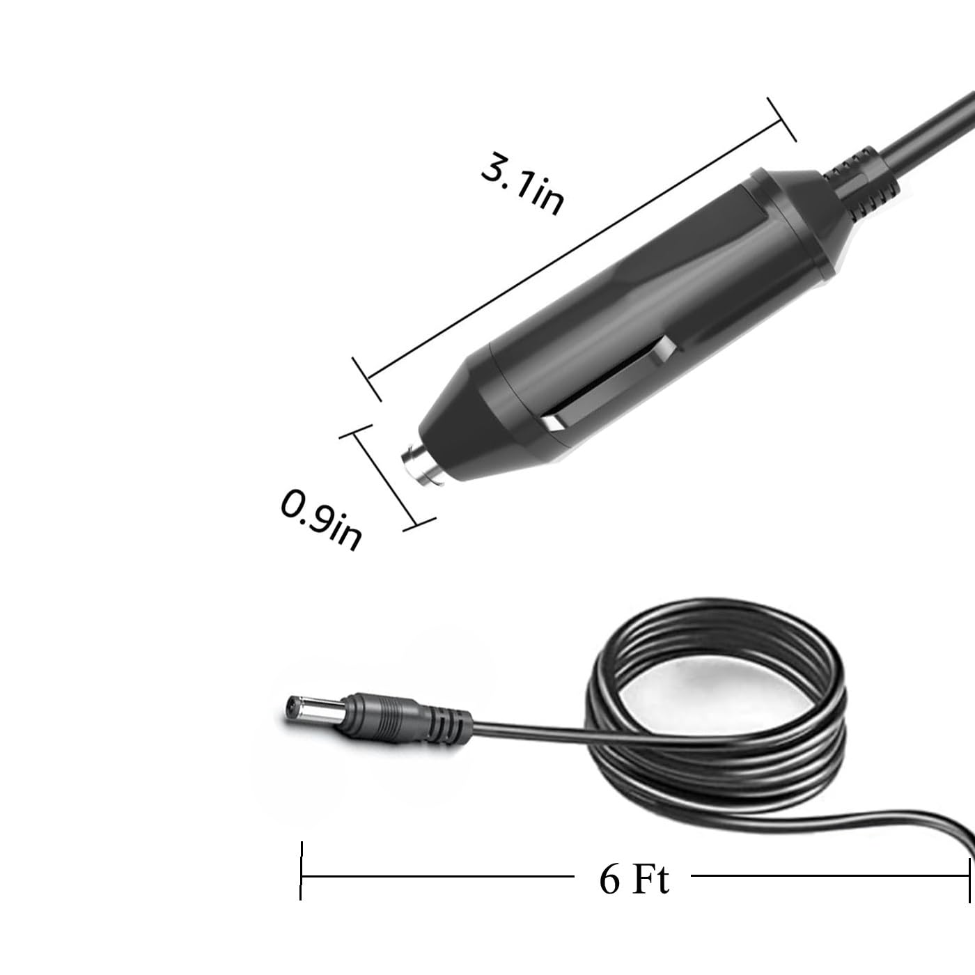 UpBright Car 12V DC Adapter Compatible with Zebra ZQ510 ZQ511 ZQ500 ZQ520 ZQ521 Mobile Printer ZQ52 QN4 QN2 QN3 QH2 QLn220 QLn320 QLn420 QLn-EC4…