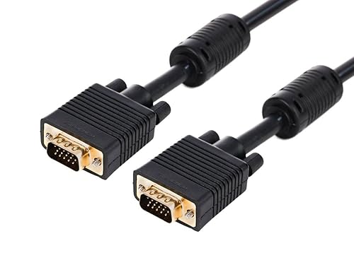 Monoprice 6ft SVGA Super VGA M/M Monitor Cable w/ ferrites (Gold Plated)