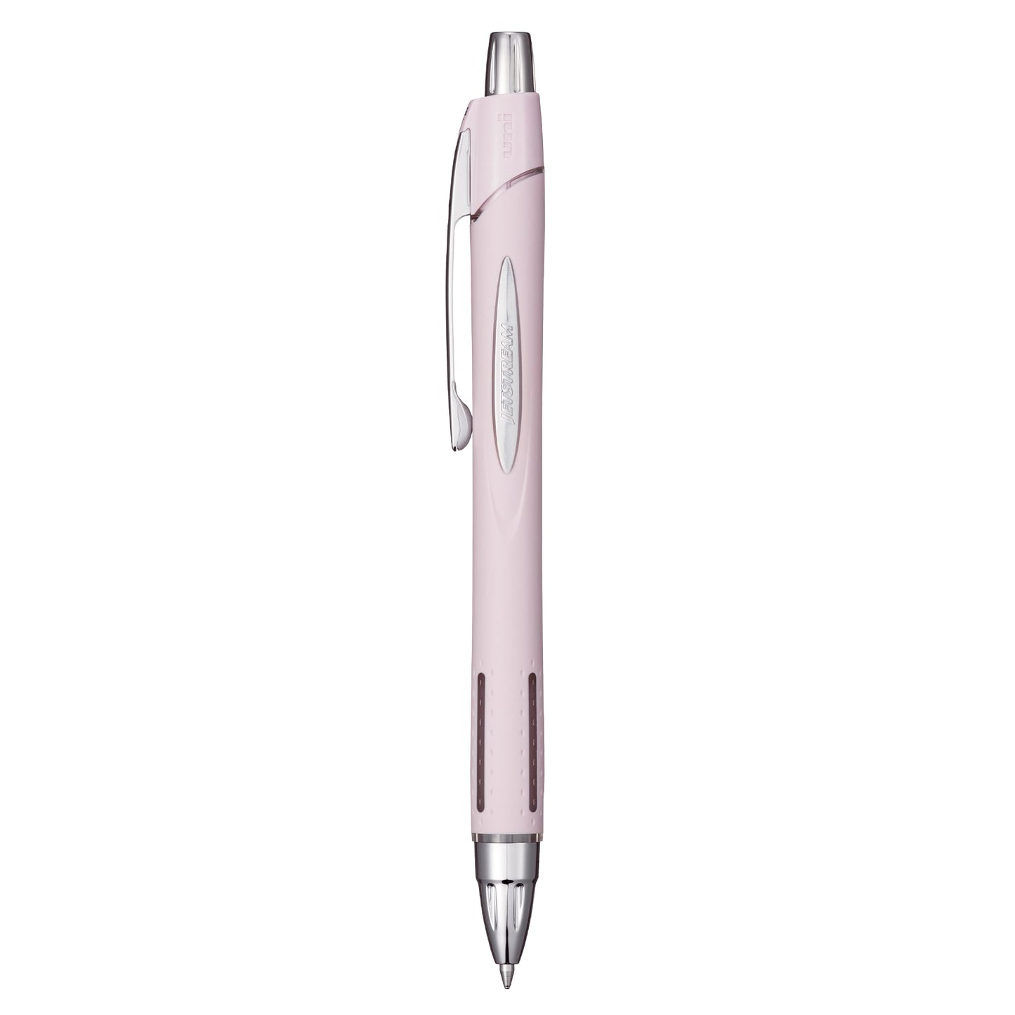 Uni-Ball Jetstream RT Ballpoint Pen, Fine Point (0.7mm), Lavender Barrel, Black Ink, 6 Pens