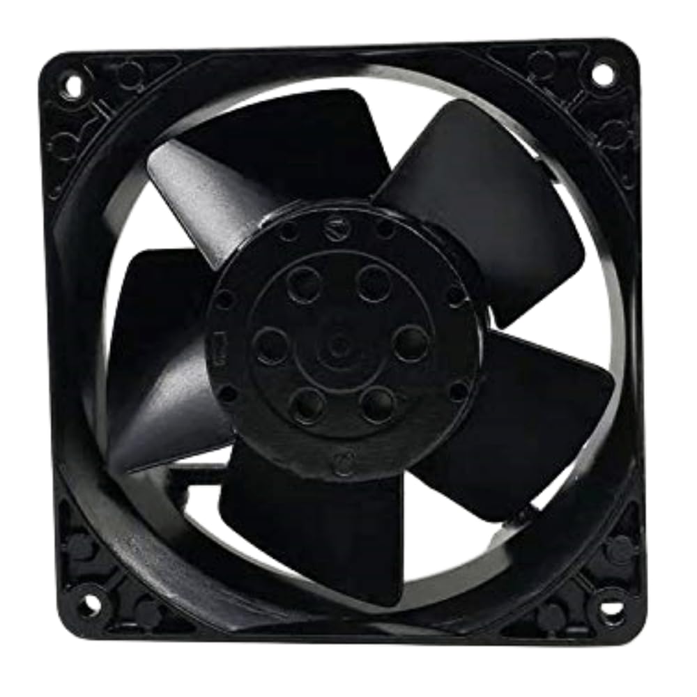 4600Z 115V 19/18W 120MM Fan - 12CM 45DB 12038 Cooling Fan, Black