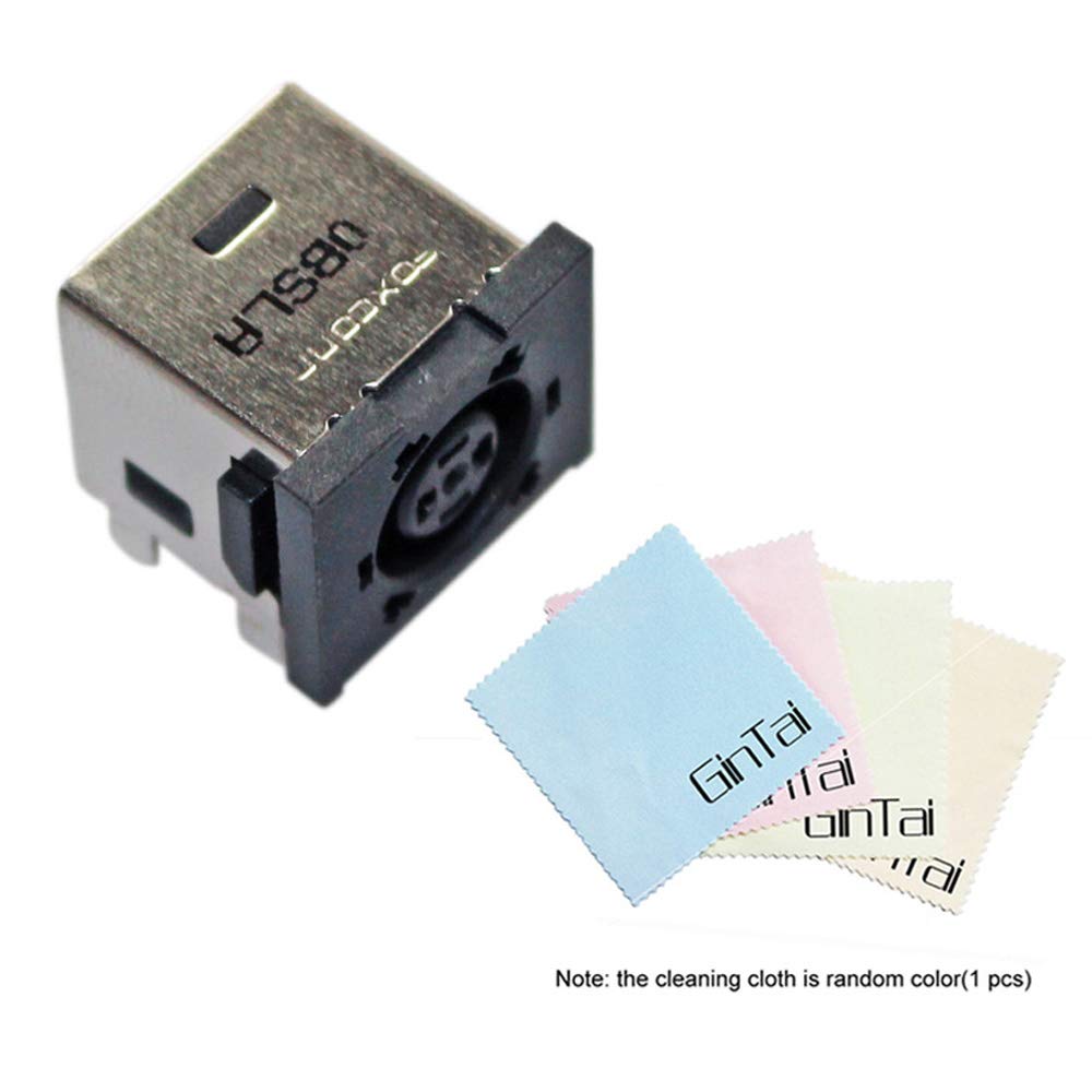 GinTai DC Power Jack Socket Connector Plug Charging Port Replacement for MSI GT72 GT72S 2QD 2QE 2PC 6QD 6QE 6QF 6RE GT72VR 6RD 7RD 7RE Dominator WT72…
