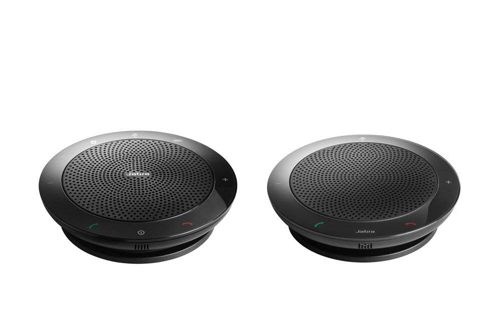 Jabra Speak 510 UC Wireless Bluetooth Speaker for Softphone and Mobile Phone - Easy Setup, Portable Speaker for Holding Meetings Anywhere