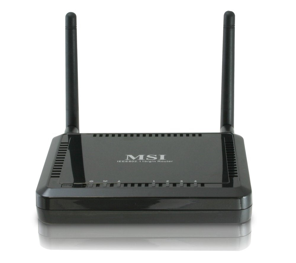 MSI Wireless-N 2T2R Broadband Router with Two Antenna
