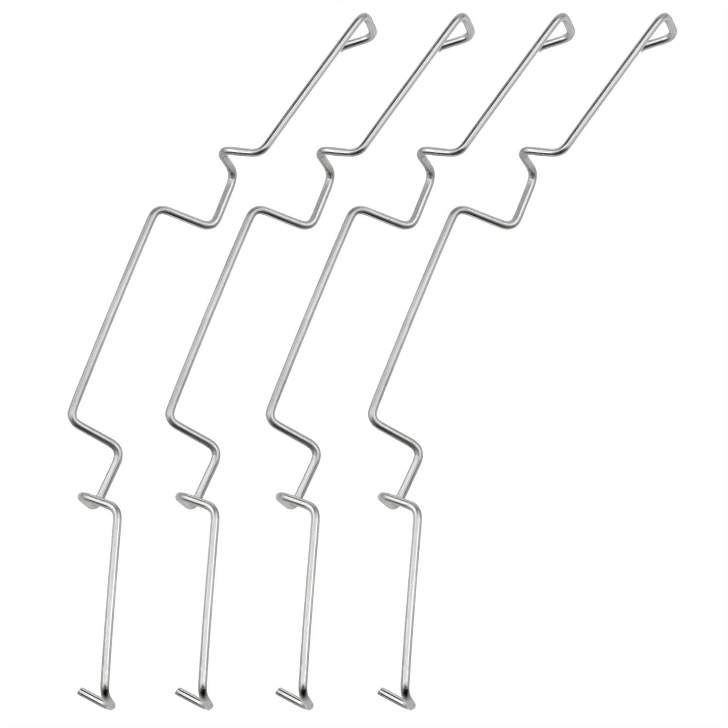 Zangc Fan Buckle CPU Heatsink Fan Buckles 9cm Wire Buckle Lower Hook Type Fixing Clips Computer Cooling Accessories-4PCS