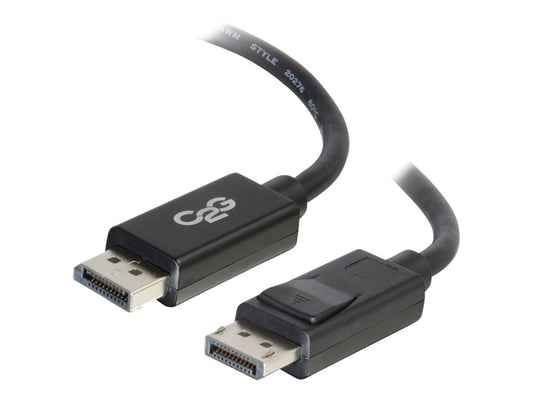 C2G Legrand DisplayPort 1.2, Male to Male Displayport Cable, Black Display Port Cable, 6 Foot Digital Display Cable, Displayport 8k UHD, 1 Count, C2G