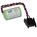 HQRP Lithium Battery fits 1747-BA 1769-BA 1746-BAS 1747-PT1 HHT SLC-5/01 SLC-5/02 SLC-5/03 SLC-500 Series A-40063-043-01 1747-L511 1747-L514…