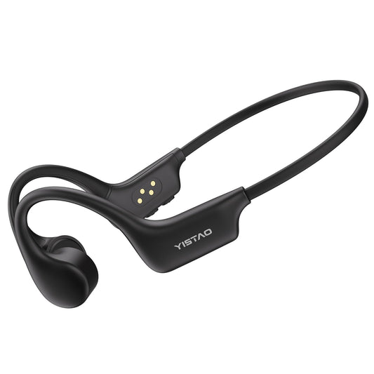 Yistao Bone Conduction Headphones, Open Ear Headphones Wireless Earphones, 32GB MP3, 8 Hours Playtime, Bluetooth 5.3, IP68 Waterproof Earphones…