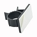 XL Adjustable Cable Clips Adhesive Nylon Wire Clamps, Black, 25 Pack