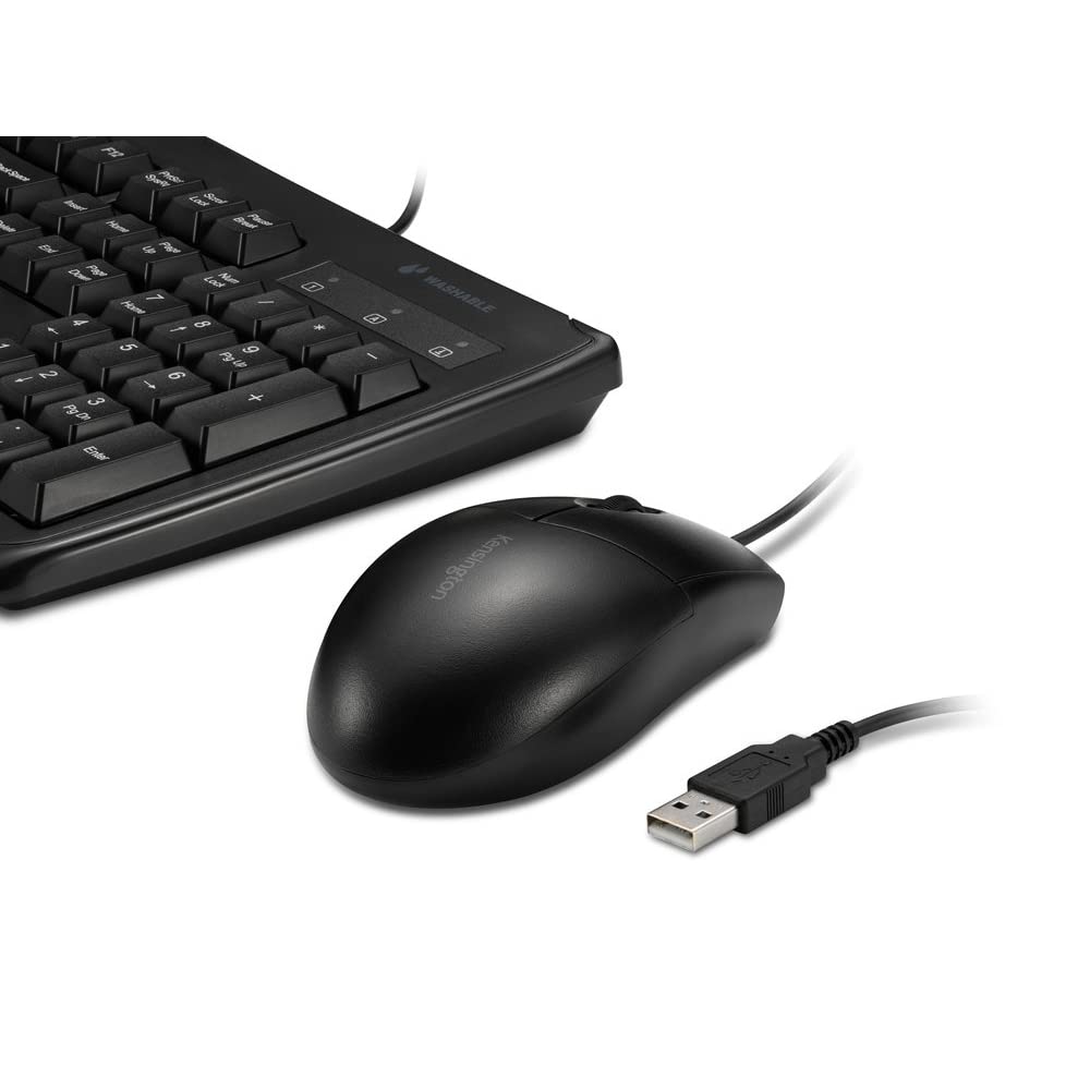 Kensington Pro Fit Washable Wired Desktop Set (K70316US)
