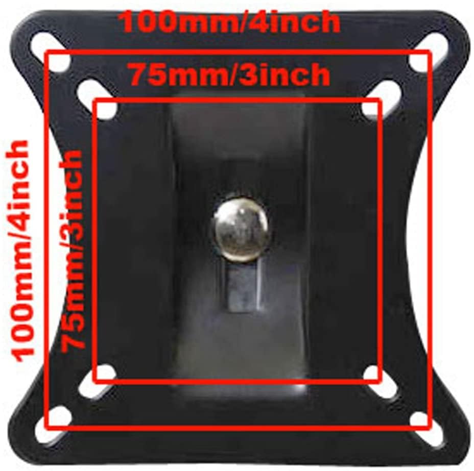 VideoSecu Swing Arm Monitor LCD TV Mount Bracket for Most 10-27 inch Display Long Arm Extension up to 20 inch ML513B BM9