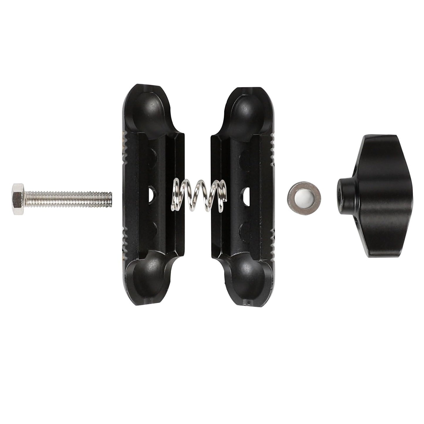 5.7" Length 17mm Ball Mount Extension Arm with17mm Double Ball Adapter, 360° Rotation Extension Rod for Car Cup Cellphone Holder Tablet Stand Air Vent