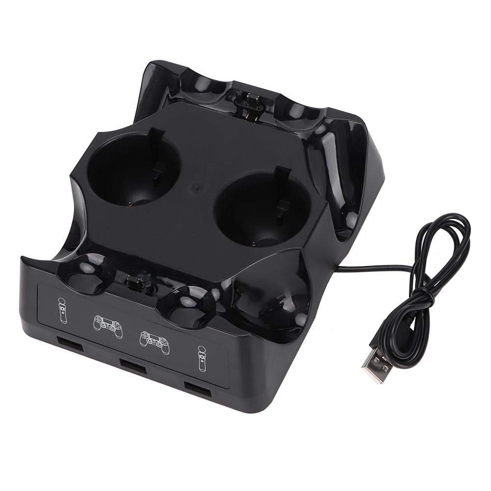 Charger Station,Tangxi Multi Functional 4 Charging Dock for/Move/VR Controller