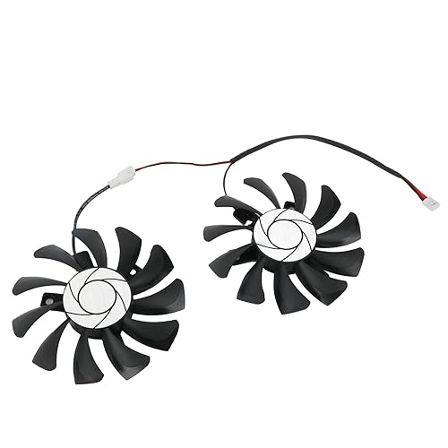 75MM HA8010H12F-Z 2Pin GTX1050 Graphics Card Cooling Fan for MSI GTX 1050 Ti 4GT OC Video Card Cooler