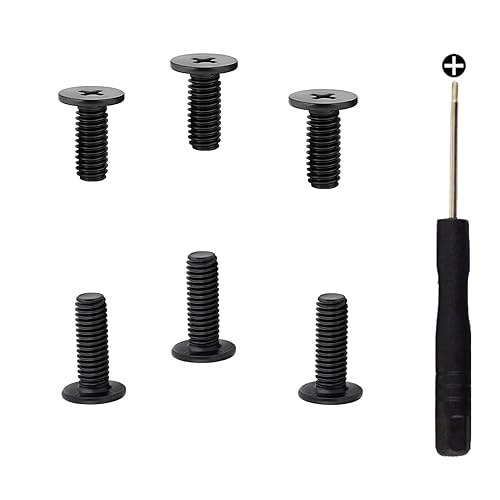 Komitasui Digital Camera Screen Screws for Canon G7X Mark II G7X Mark III Camera Screws Accessories with Screwdriver - 6 Packs