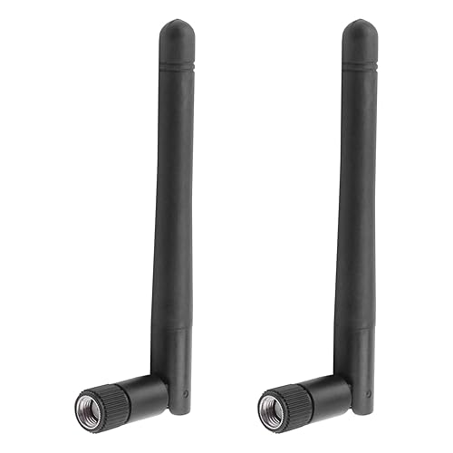 Othmro WiFi Antenna SMAFemale 3dB 110mm,2.4GHz 5GHz Antenna for WiFi Router Booster with Bluetooth/Zigbee Antenna 2PCS