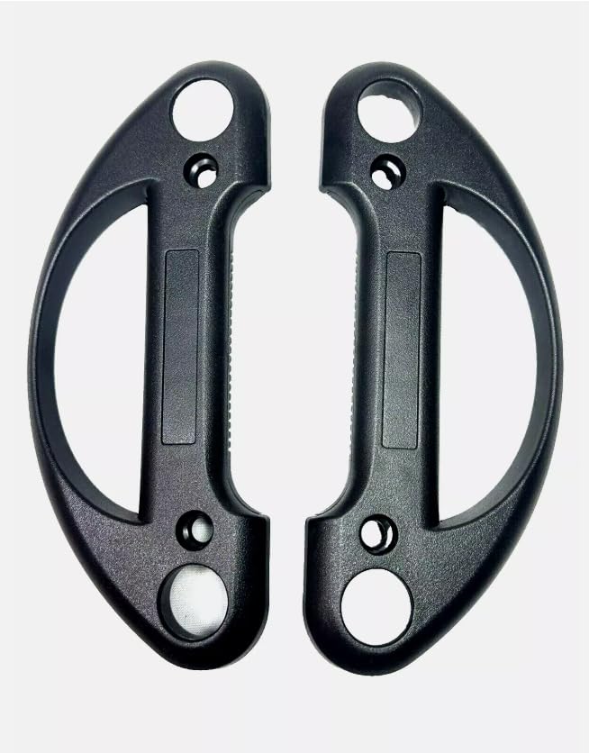 LASE (2) Two Replacement Grey Handle Mackie SRM450 V1, V2 & V3 SRM350 V1, V2 & V3