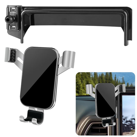 LUNQIN Car Phone Holder for Ford Bronco Sport 2021 2022 2023 2024 SUV Auto Interior Accessories Best Cell Phones Mount Cellphone Mobile Cradle