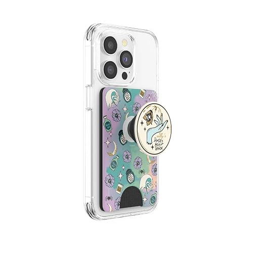 PopSockets Adhesive Phone Wallet and Card Holder with Grip, Disney - Sally's Deadly Nightshade