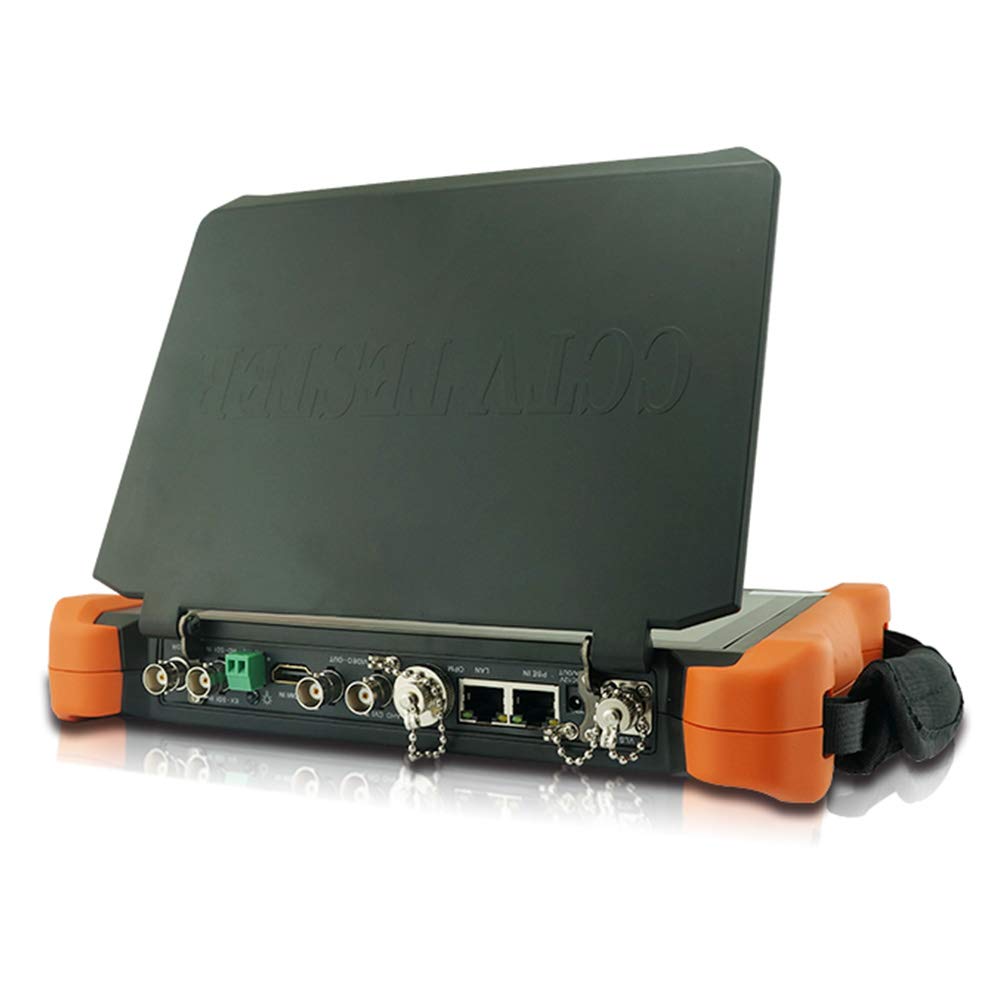 CCTV Camera Tester Full-Featured Surveillance Video Tester H.265 / 4K coaxial HD SDI/TVI/AHD/CVI/multimeter/TDR/OPM/VFL/POE/HDMI Output and Input
