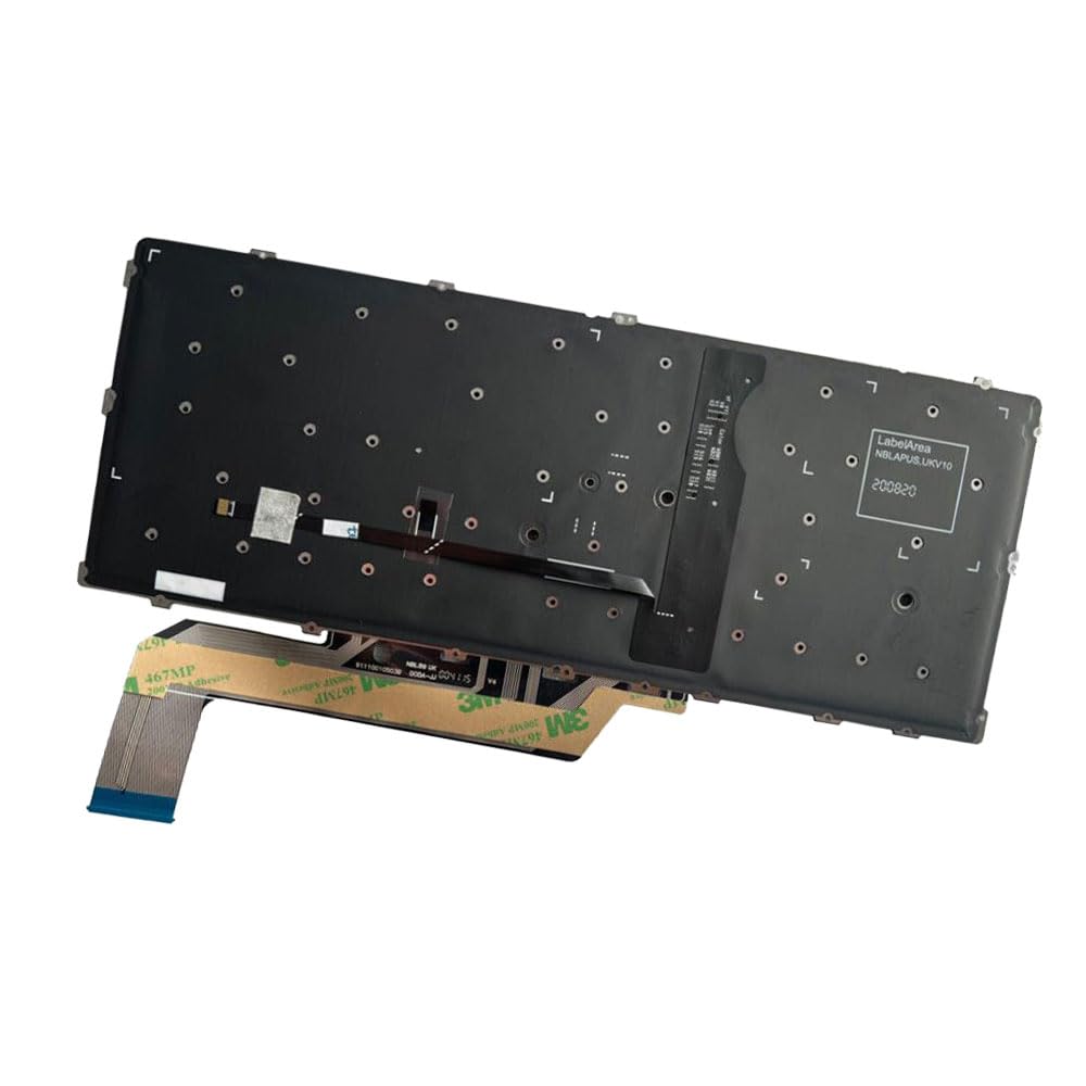 Laptop Keyboard Compatible for HP EliteBook x360 1030 G2 1030 G3 1030 G4 UK Layout Backlit