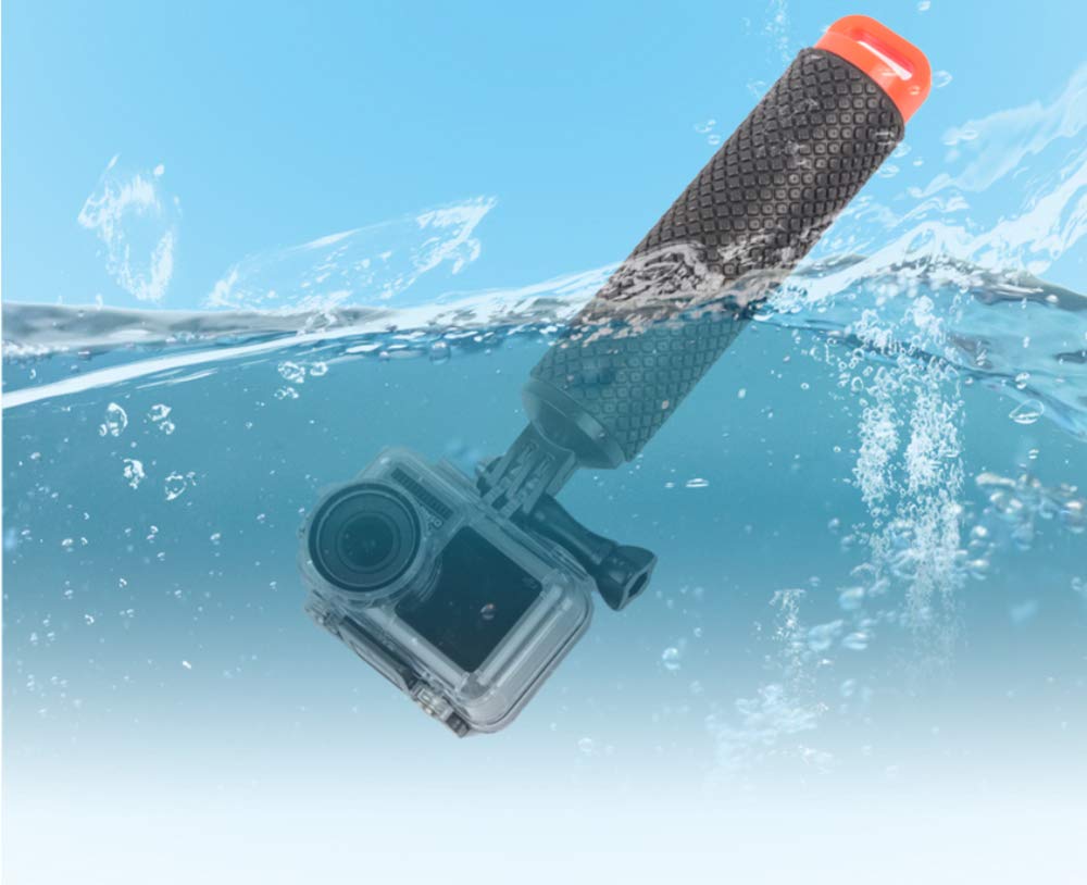 YonGoo Waterproof Floating Hand Grip Compatible with Gopro Hero 11 10 9 8 7 6 5 Max Session 4 3+, Handle Mount Accessories for Fusion, DJI Osmo Action