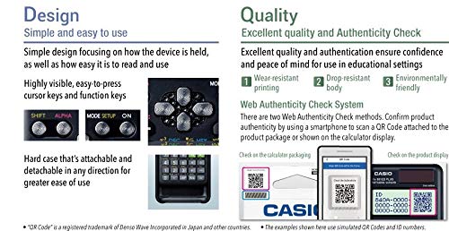 Casio FX-991ESPLUS2 with Authenticity verification (FX-991ESPLSC2-S-CT)