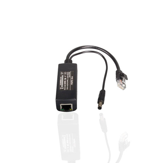 POE Splitter,COOSO Passive POE Splitter 48V to 12V Compatible with Most Switches POE and All Web Cameras