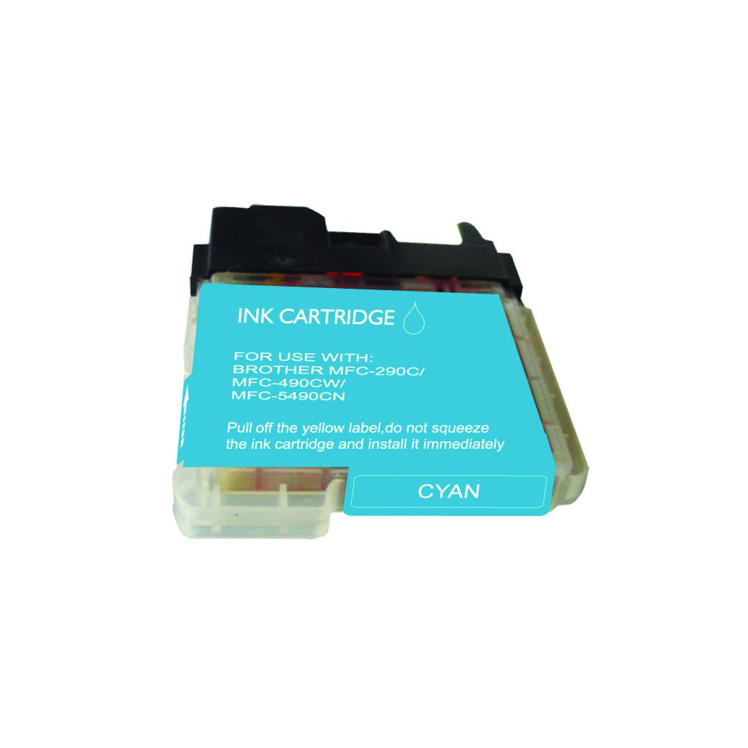Genuine New Brother LC61C Cyan Ink Cartridge