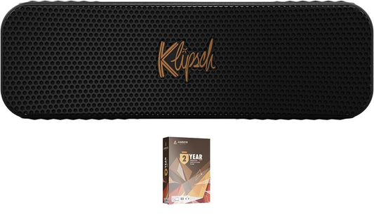 Klipsch KLIPSCH-Detroit Portable Bluetooth Speaker with Full Range Audio and a 2 Year Amber Protection Plan (2023)