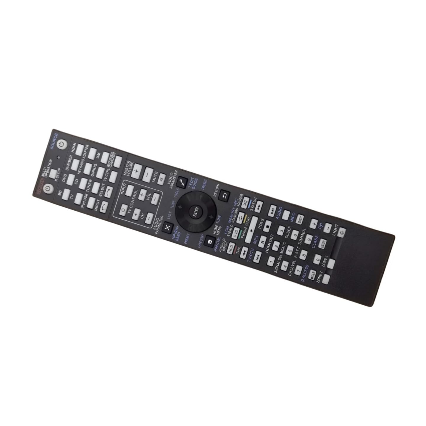 Loakdsa New Replacement Remote Control for Pioneer SC-LX75 VSX-LX55 VSX-918V VSX-918V-K AXD7612 AXD7613 AXD7616 VSX-50 SC-55 SC-57 VSX-1121 VSX-52