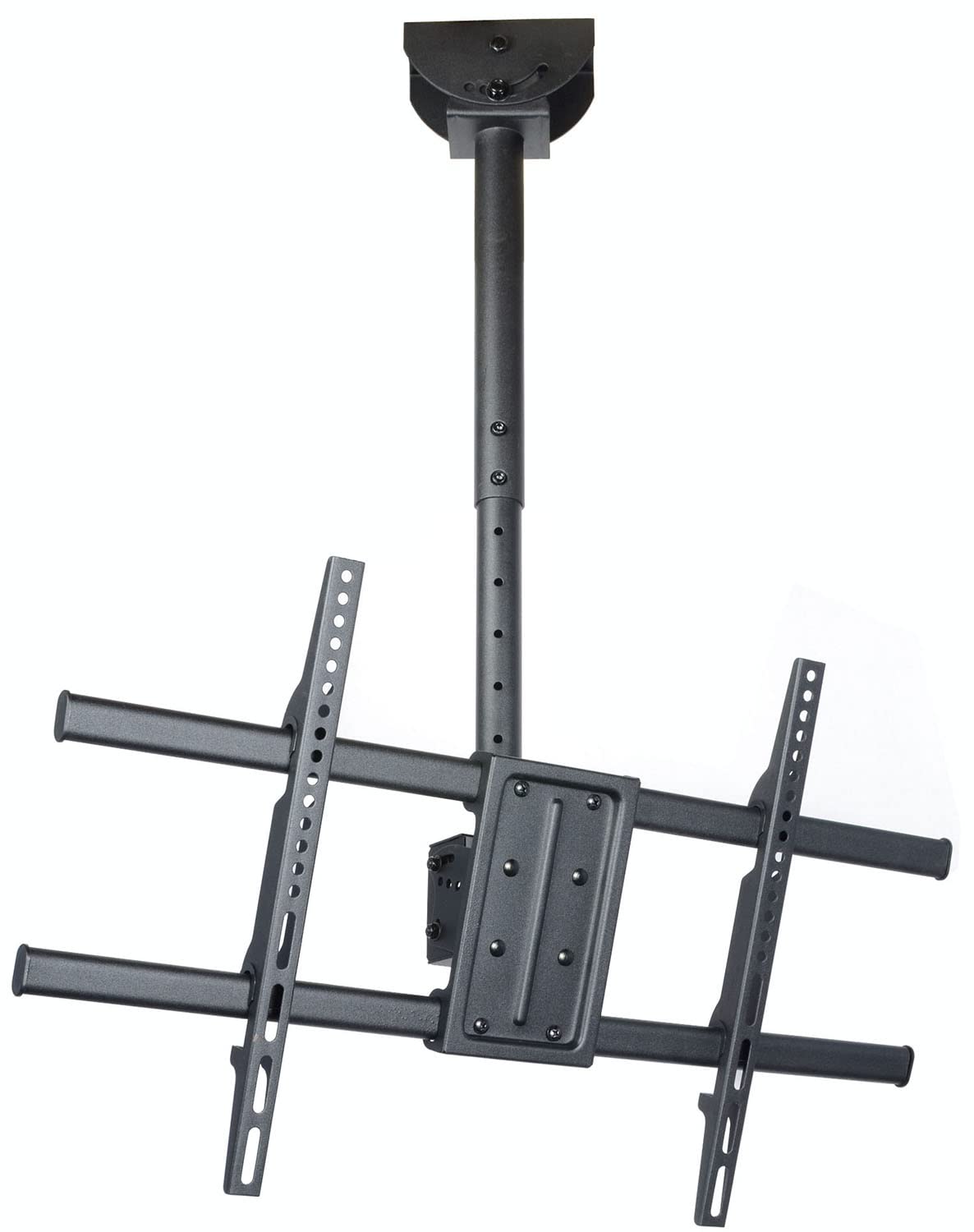 VideoSecu TV Ceiling Mount for Most 37-75 Inches LCD LED Plasma Flat Panel Display, Some LED TV up to 75 inch with VESA from 100x100 to 700x400mm